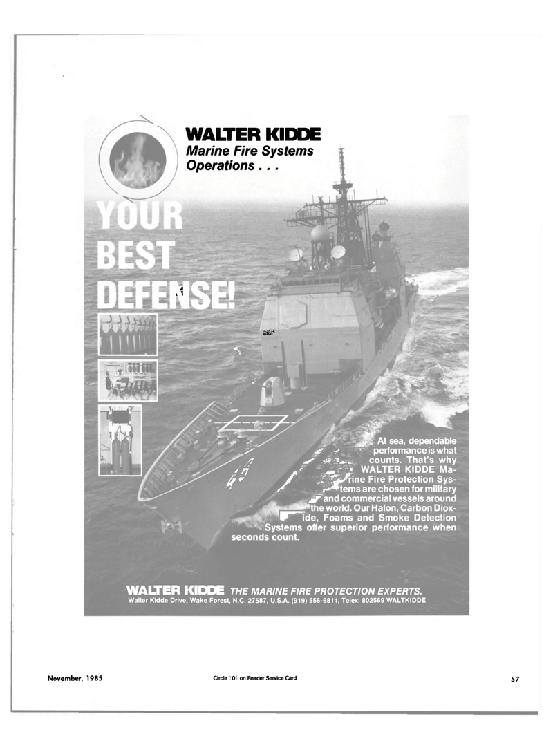 Maritime Reporter Magazine, page 51,  Nov 1985