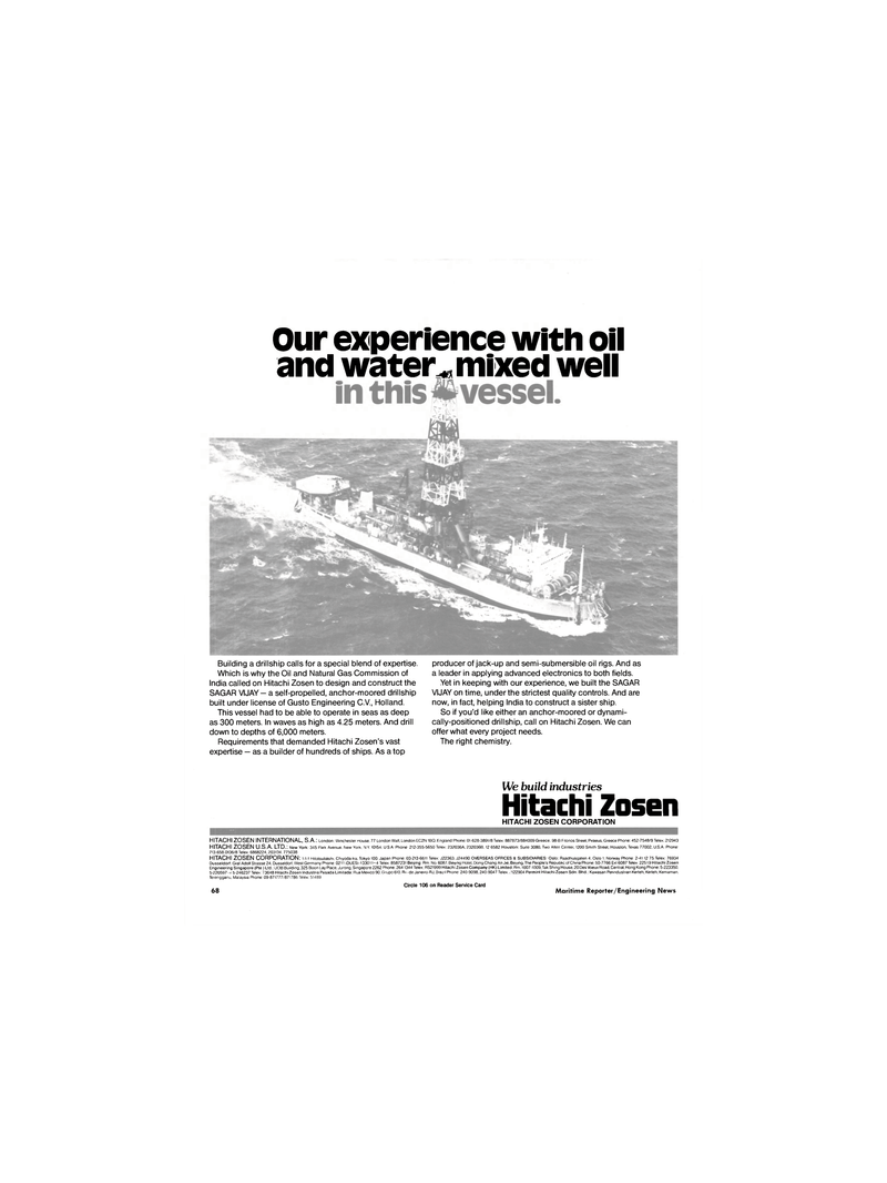 Maritime Reporter Magazine, page 64,  Jan 1986