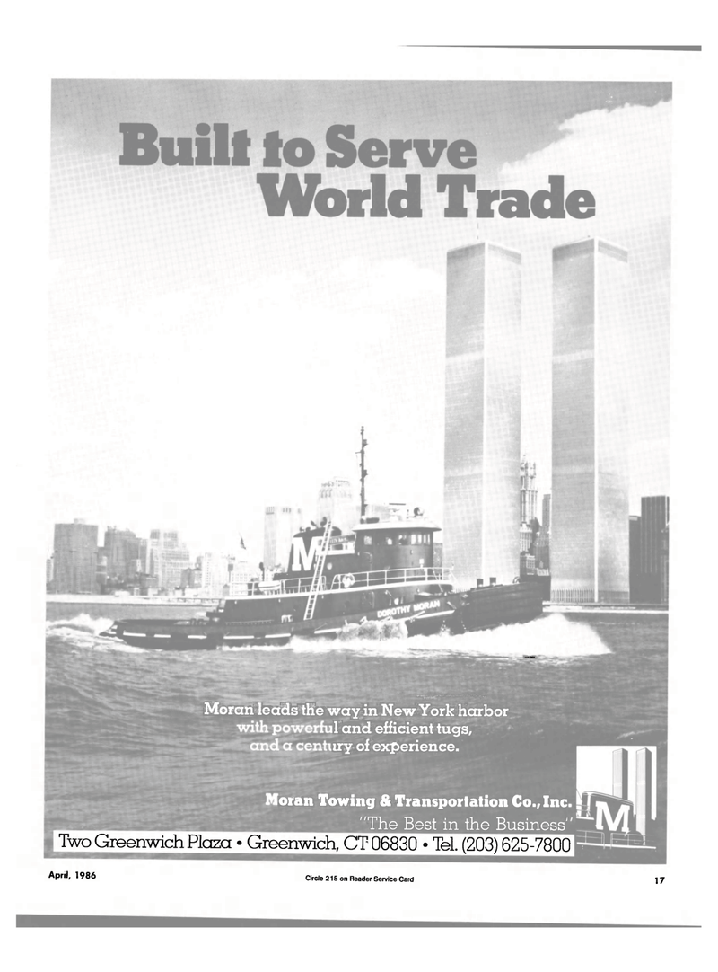 Maritime Reporter Magazine, page 13,  Apr 1986
