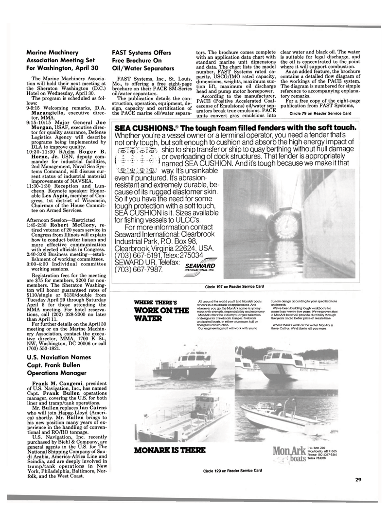 Maritime Reporter Magazine, page 25,  Apr 1986