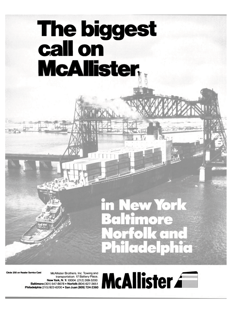 Maritime Reporter Magazine, page 1,  Apr 1986