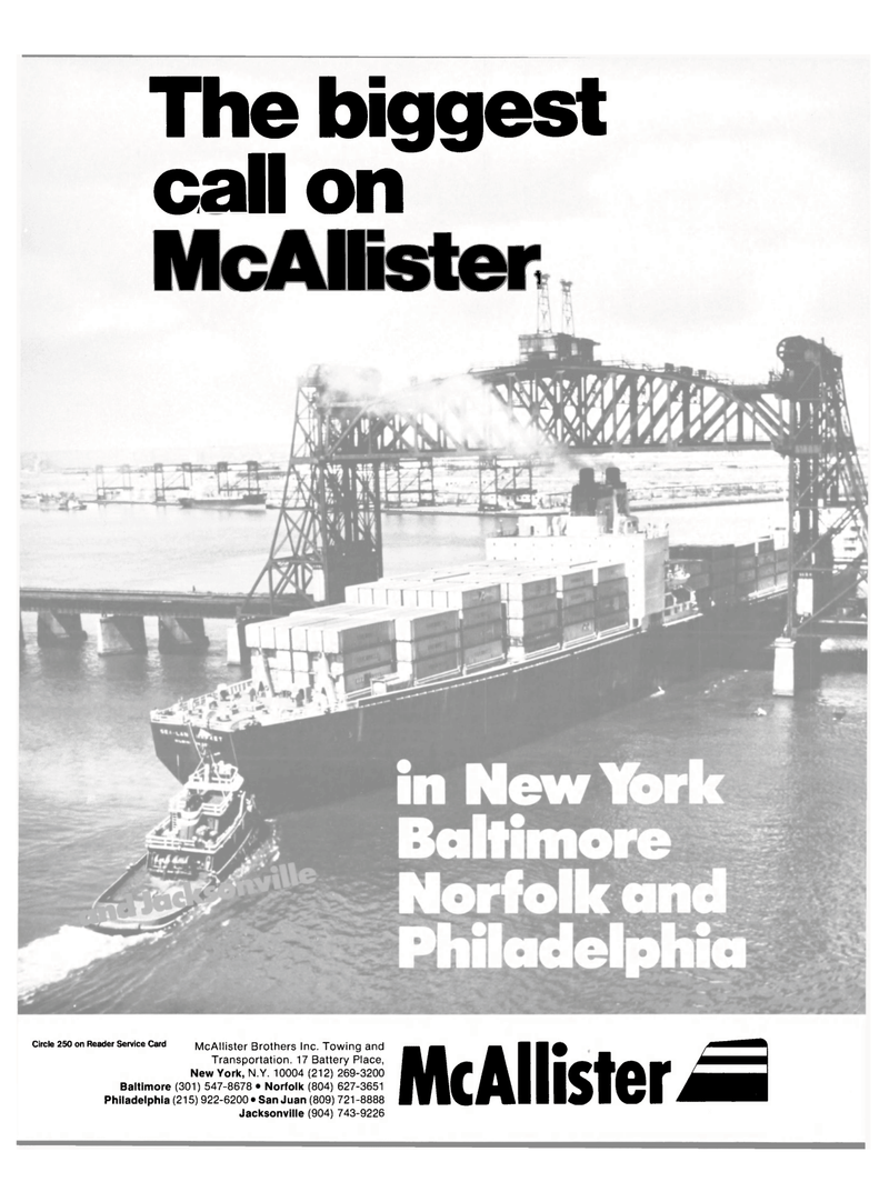 Maritime Reporter Magazine, page 1,  May 1986