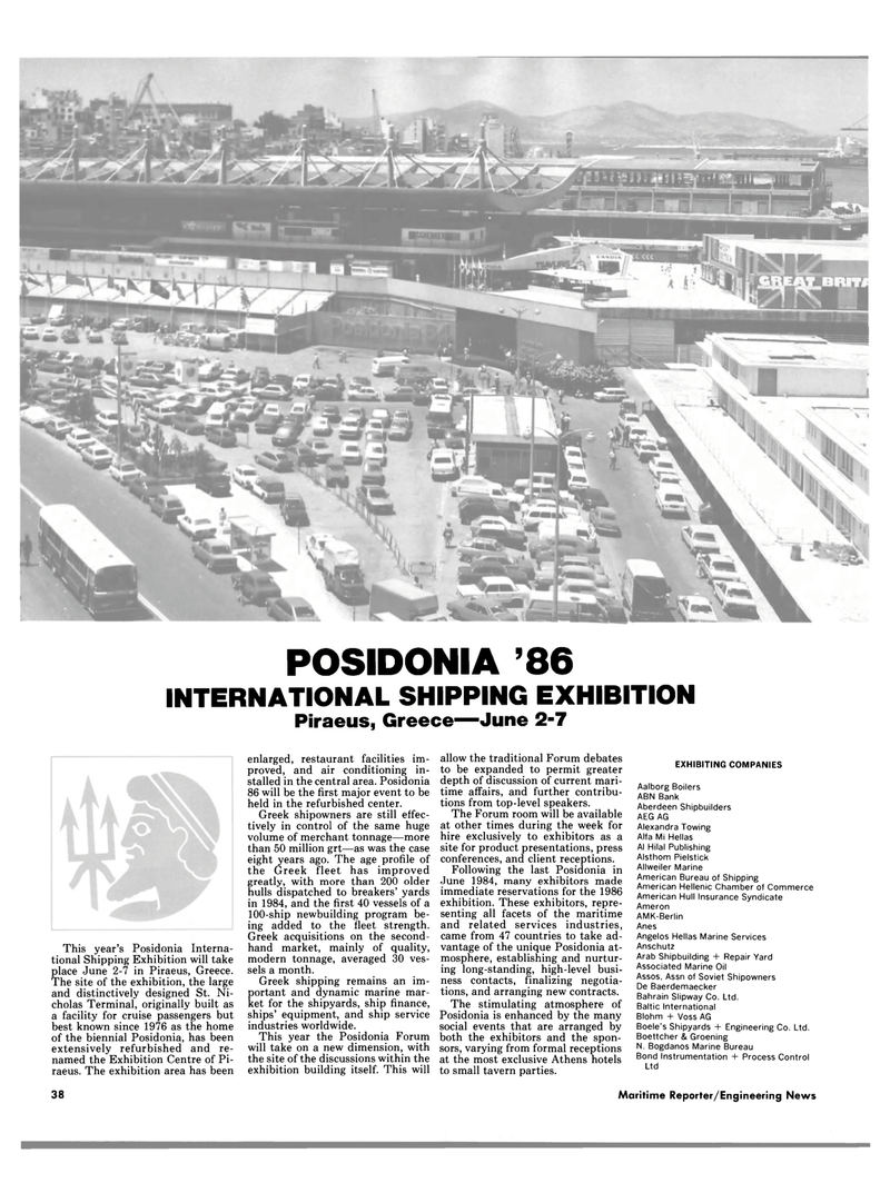 Maritime Reporter Magazine, page 36,  May 1986