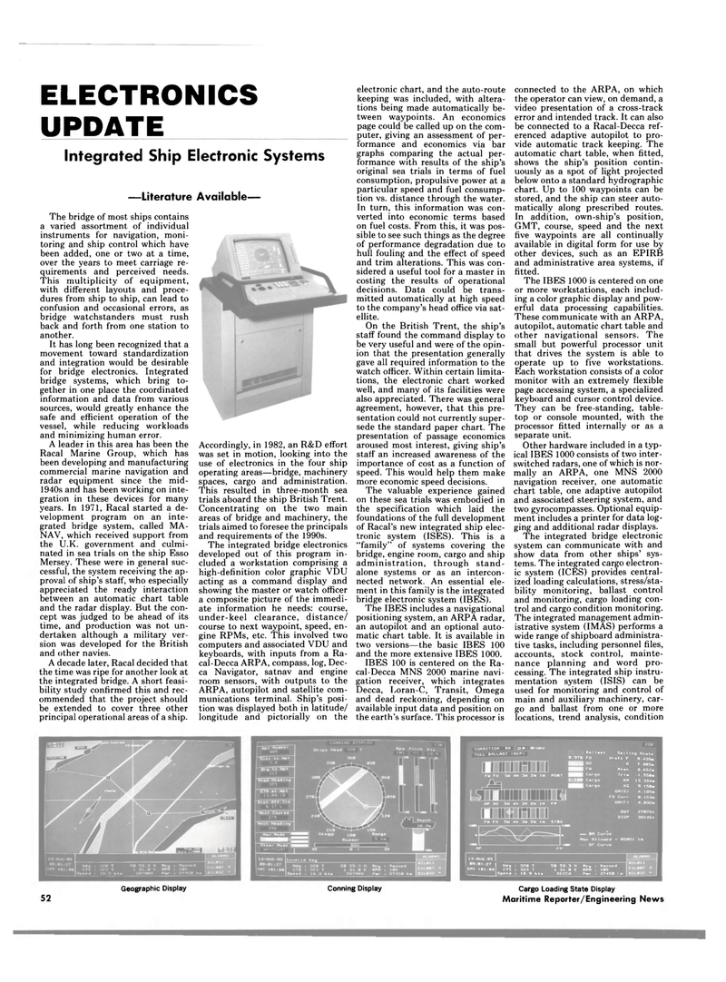 Maritime Reporter Magazine, page 52,  Jul 15, 1986