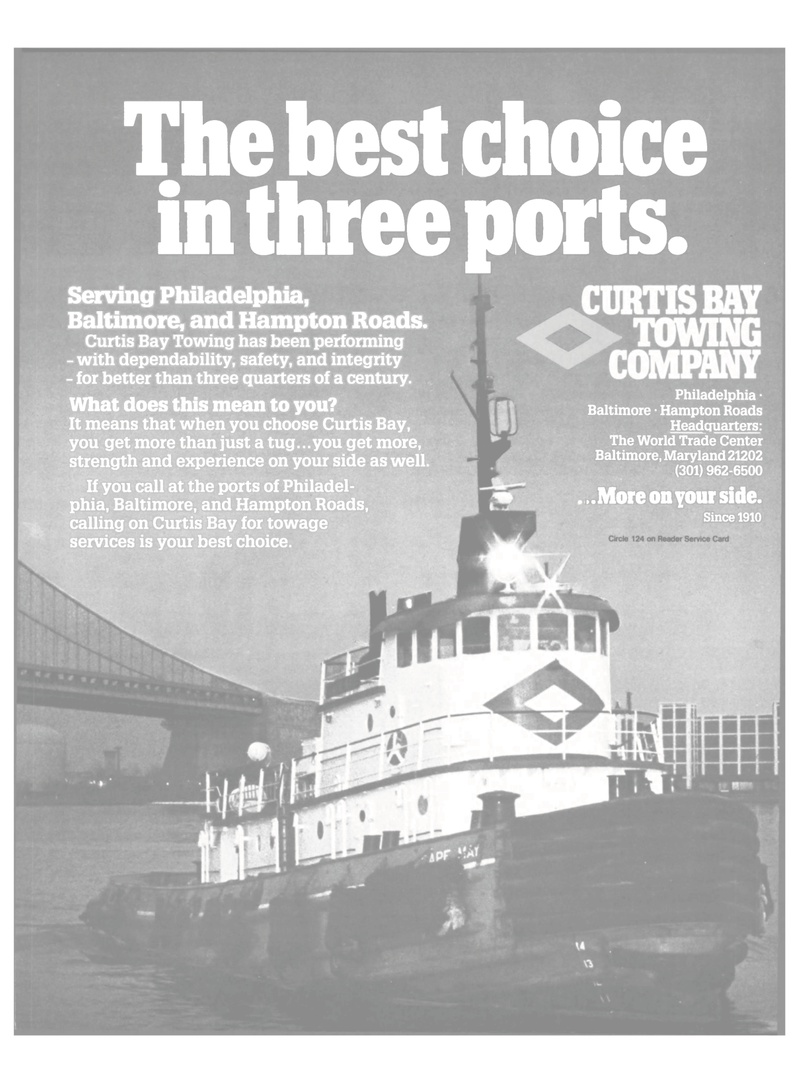 Maritime Reporter Magazine, page 11,  Aug 1986