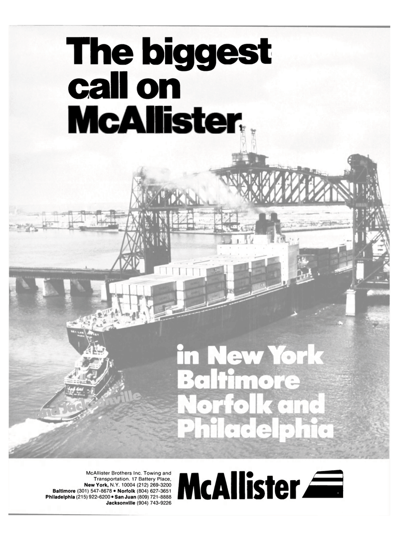 Maritime Reporter Magazine, page 1,  Aug 1986