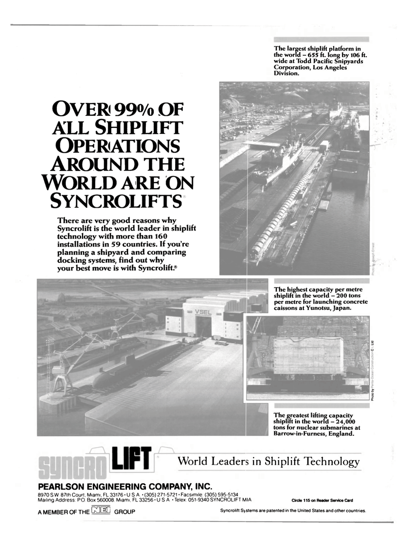 Maritime Reporter Magazine, page 4th Cover,  Sep 1986