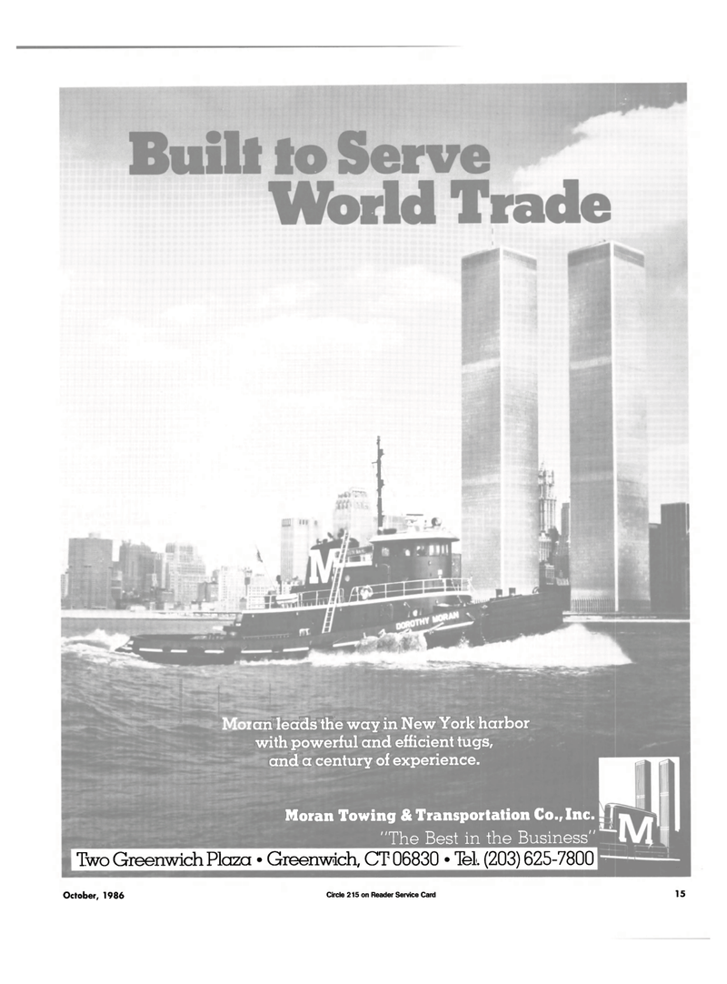 Maritime Reporter Magazine, page 13,  Oct 1986
