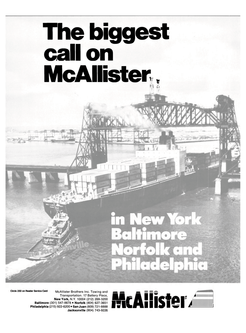 Maritime Reporter Magazine, page 1,  Oct 1986