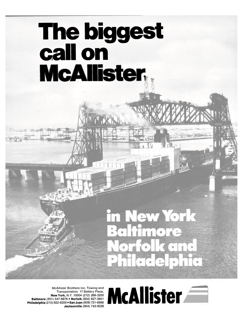 Maritime Reporter Magazine, page 1,  Nov 1986