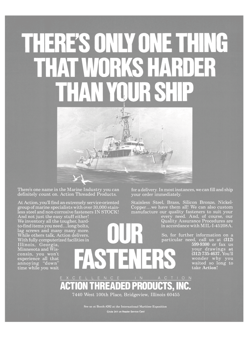 Maritime Reporter Magazine, page 41,  Nov 1986