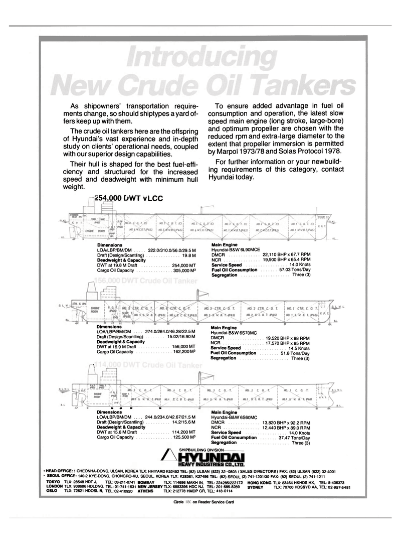 Maritime Reporter Magazine, page 61,  Nov 1986