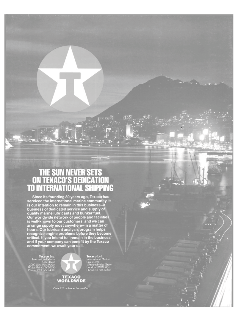 Maritime Reporter Magazine, page 4th Cover,  Dec 1986