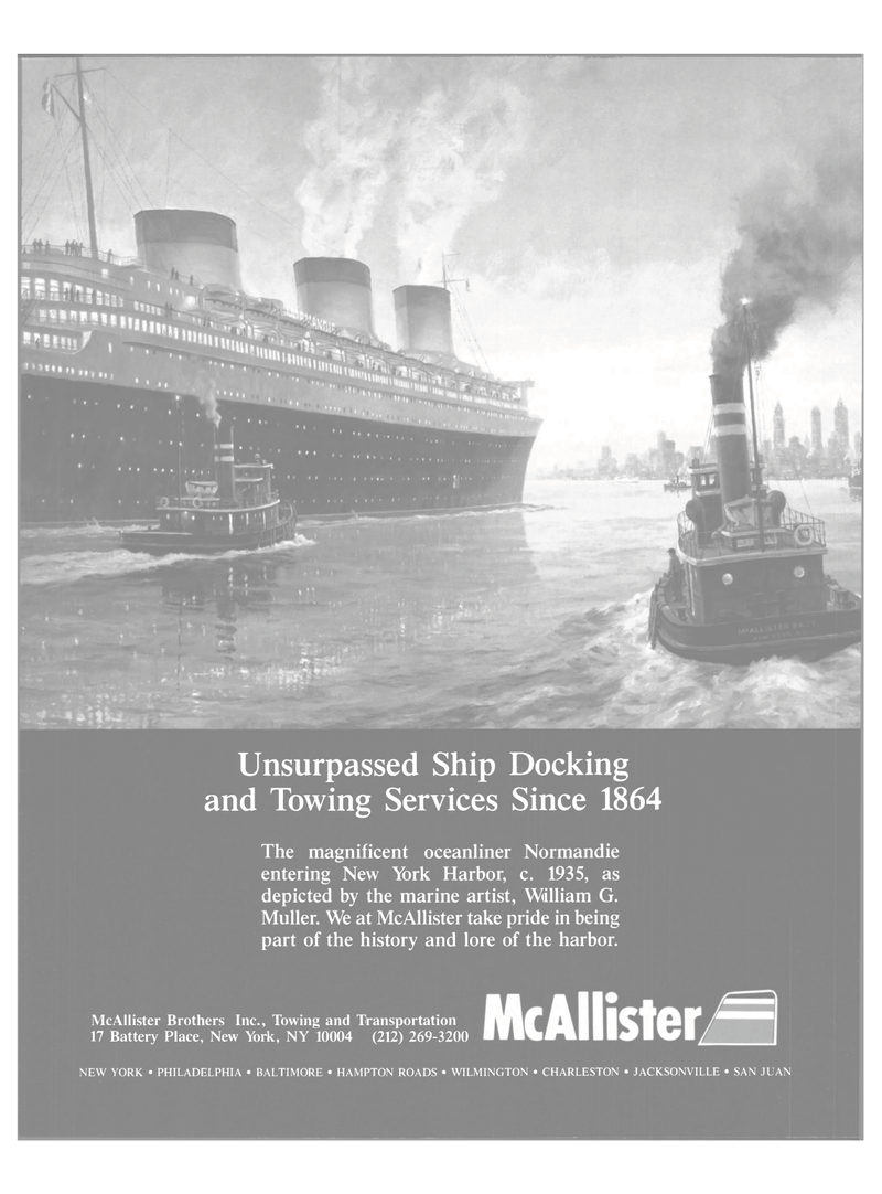 Maritime Reporter Magazine, page 1,  Dec 1987