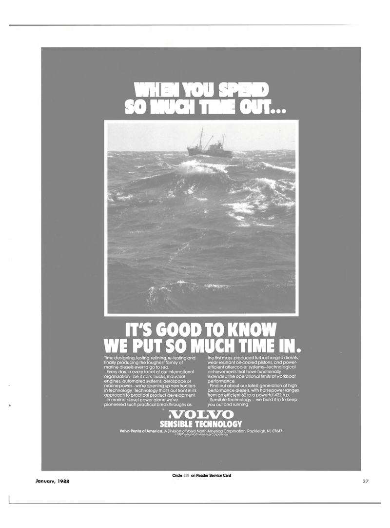 Maritime Reporter Magazine, page 37,  Jan 1988