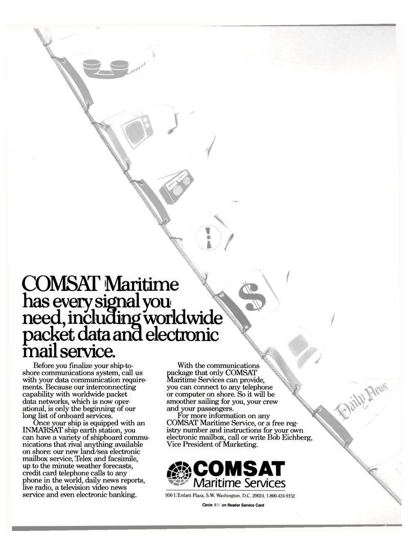 Maritime Reporter Magazine, page 24,  Mar 1988