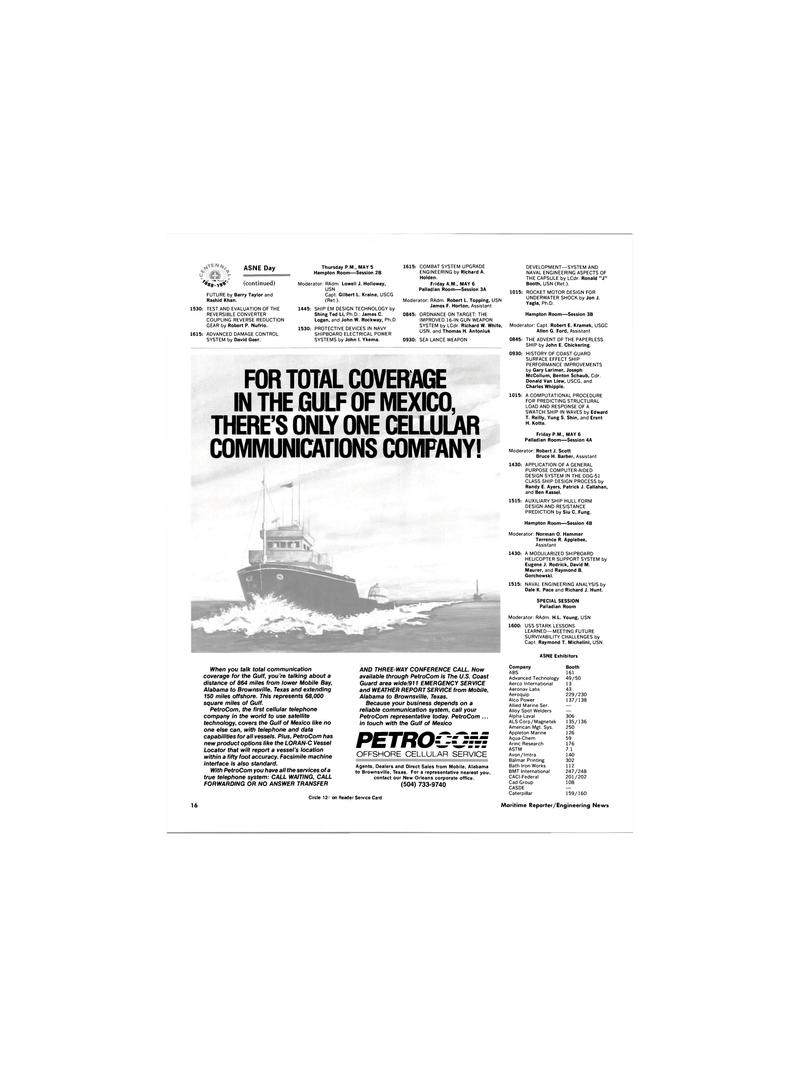 Maritime Reporter Magazine, page 14,  Apr 1988