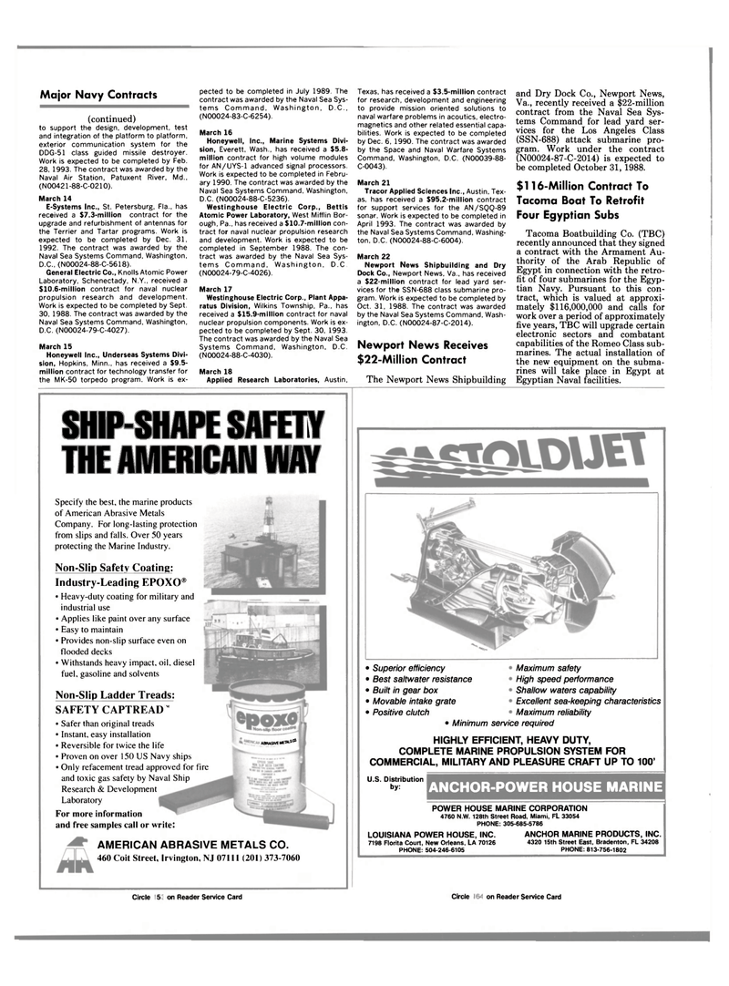 Maritime Reporter Magazine, page 34,  May 1988