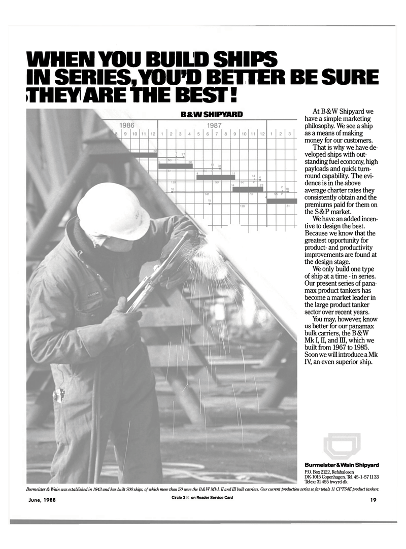 Maritime Reporter Magazine, page 17,  Jun 1988