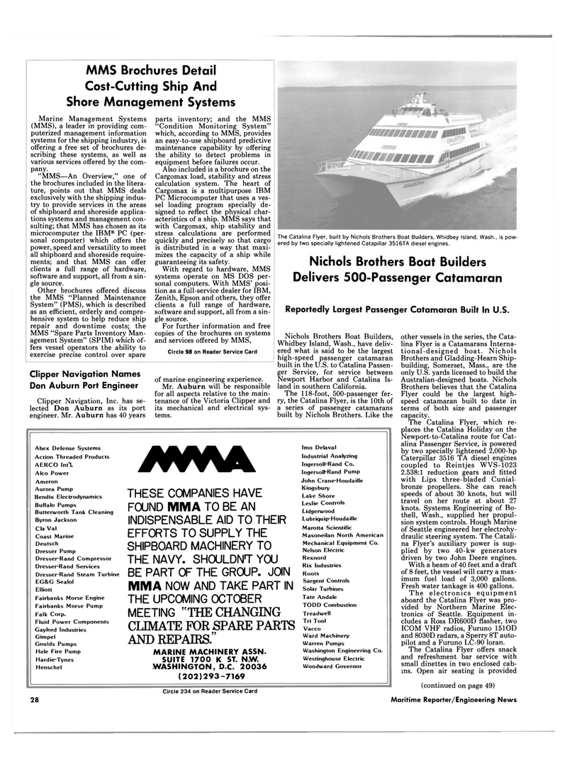 Maritime Reporter Magazine, page 20,  Jul 1988