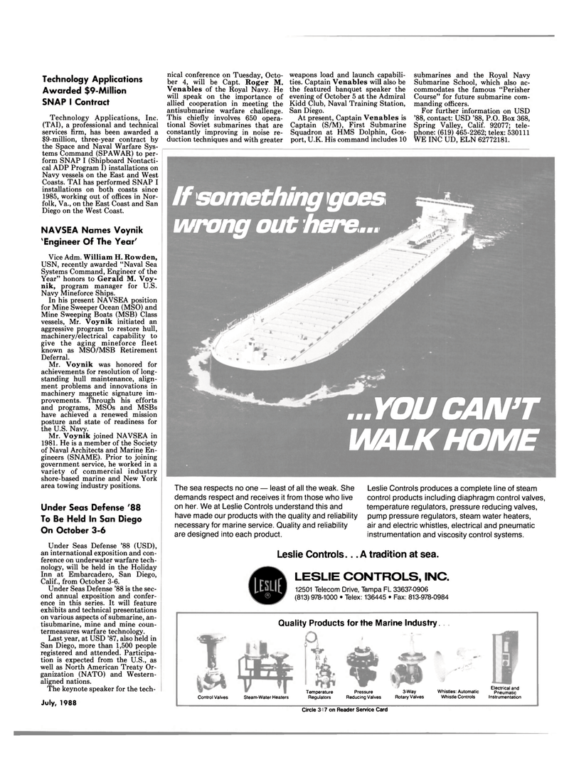 Maritime Reporter Magazine, page 31,  Jul 1988