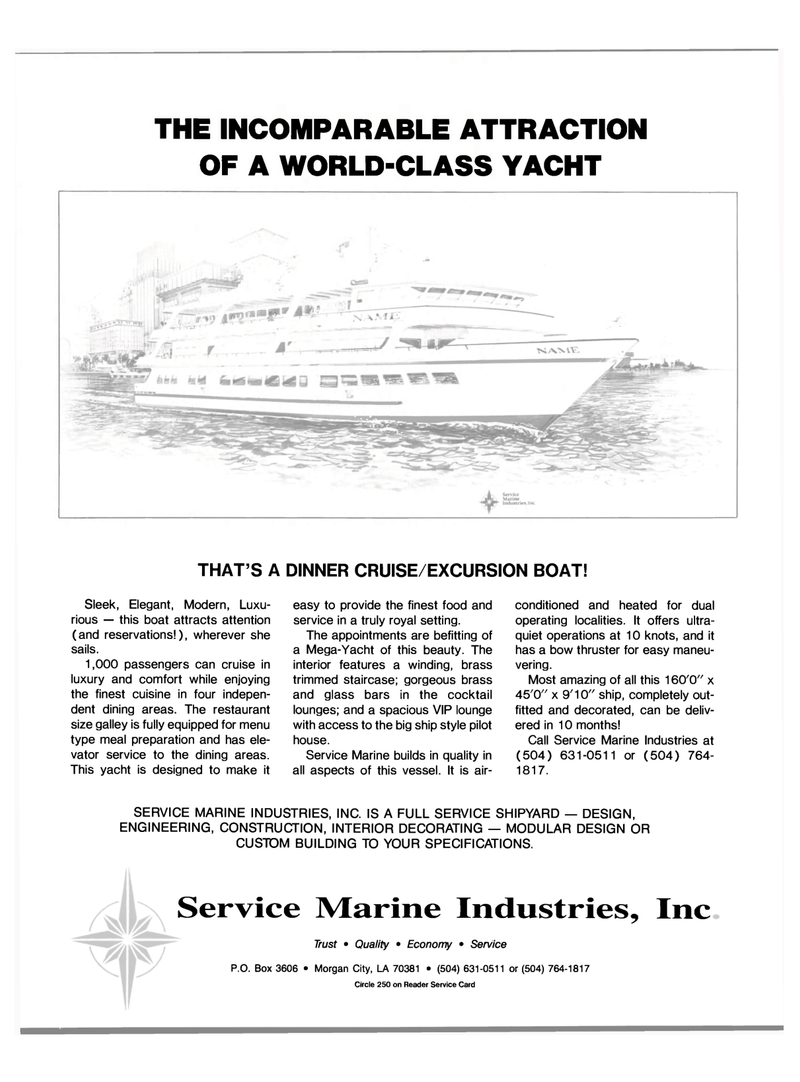 Maritime Reporter Magazine, page 3rd Cover,  Sep 1988