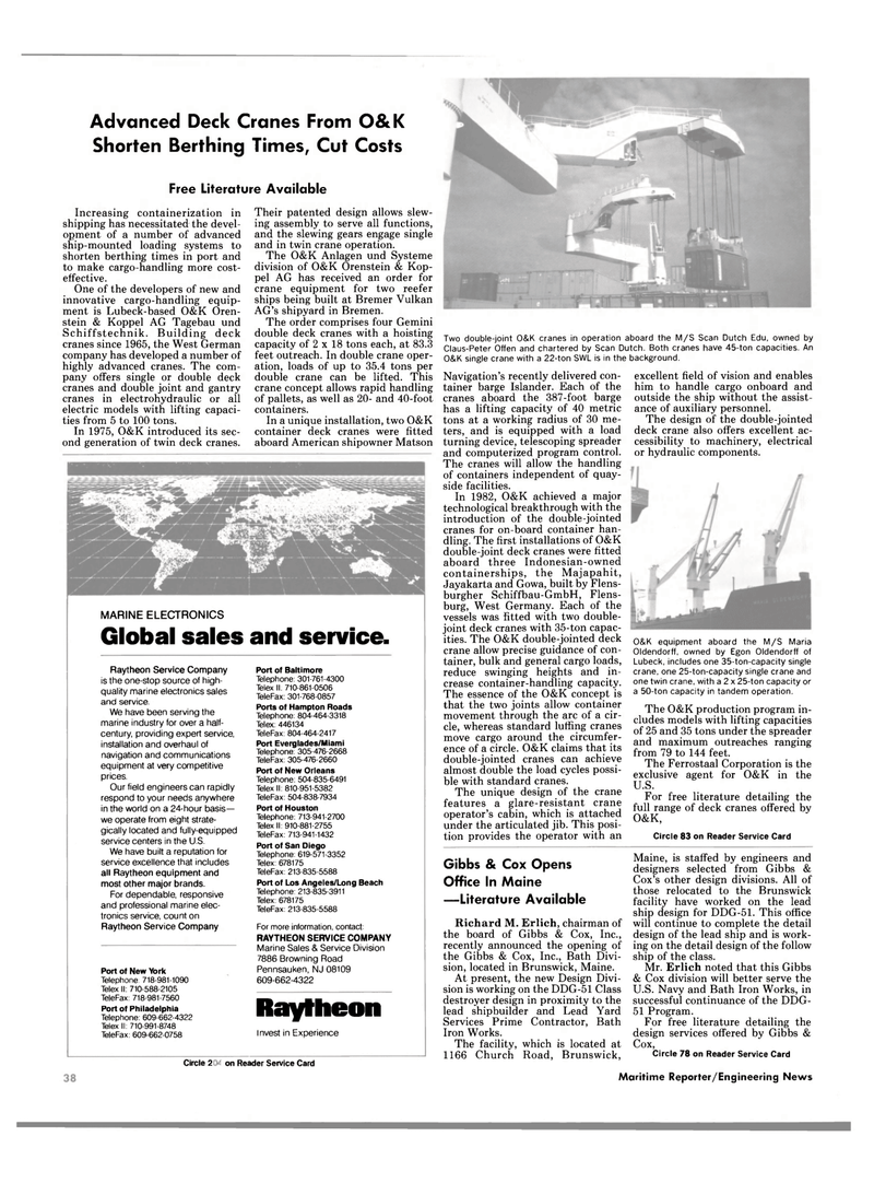 Maritime Reporter Magazine, page 25,  Oct 1988
