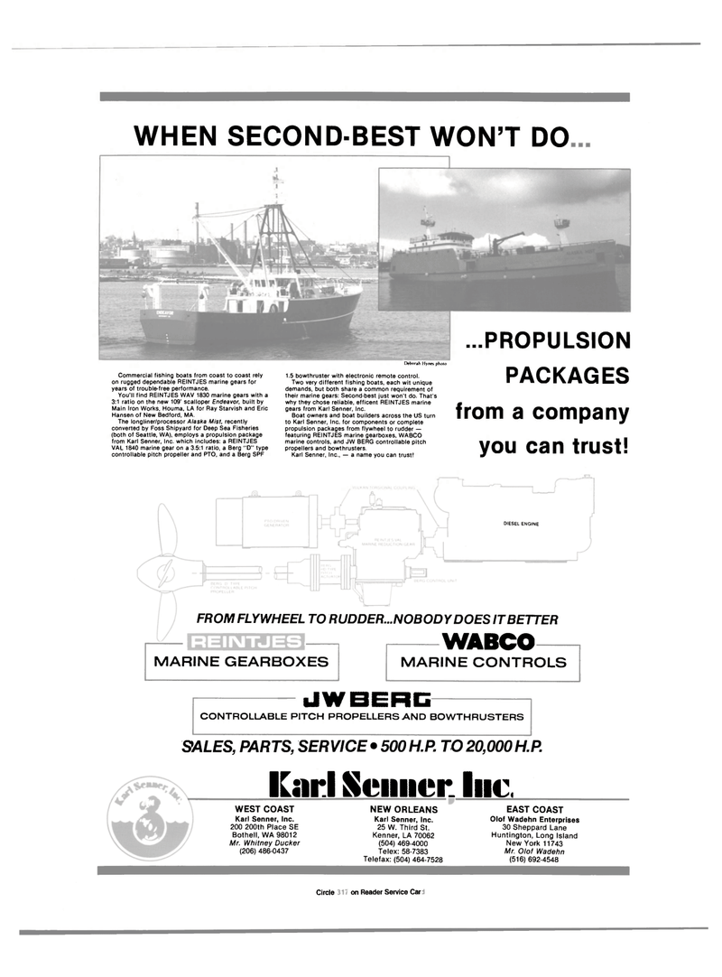 Maritime Reporter Magazine, page 36,  Oct 1988