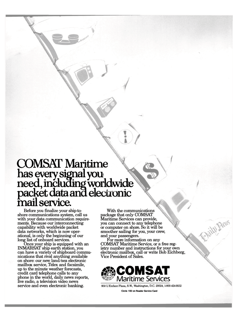 Maritime Reporter Magazine, page 1,  Nov 1988
