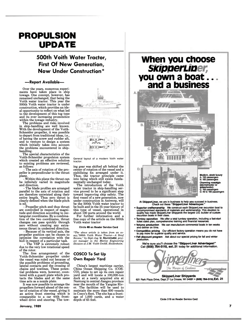 Maritime Reporter Magazine, page 5,  Jan 1989