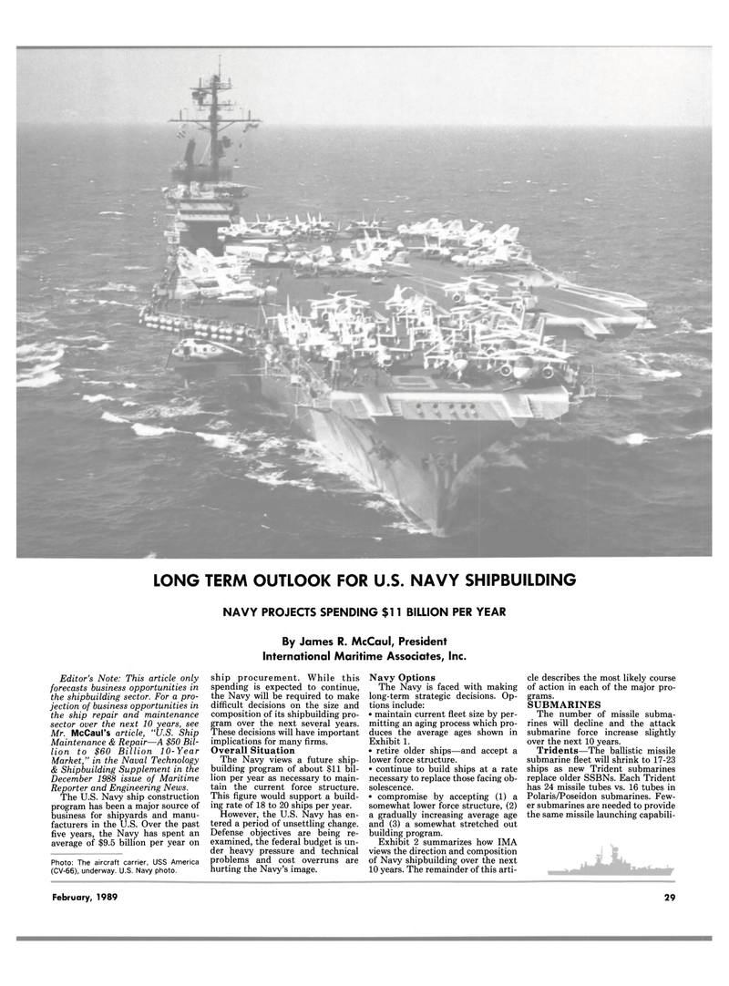 Maritime Reporter Magazine, page 27,  Feb 1989