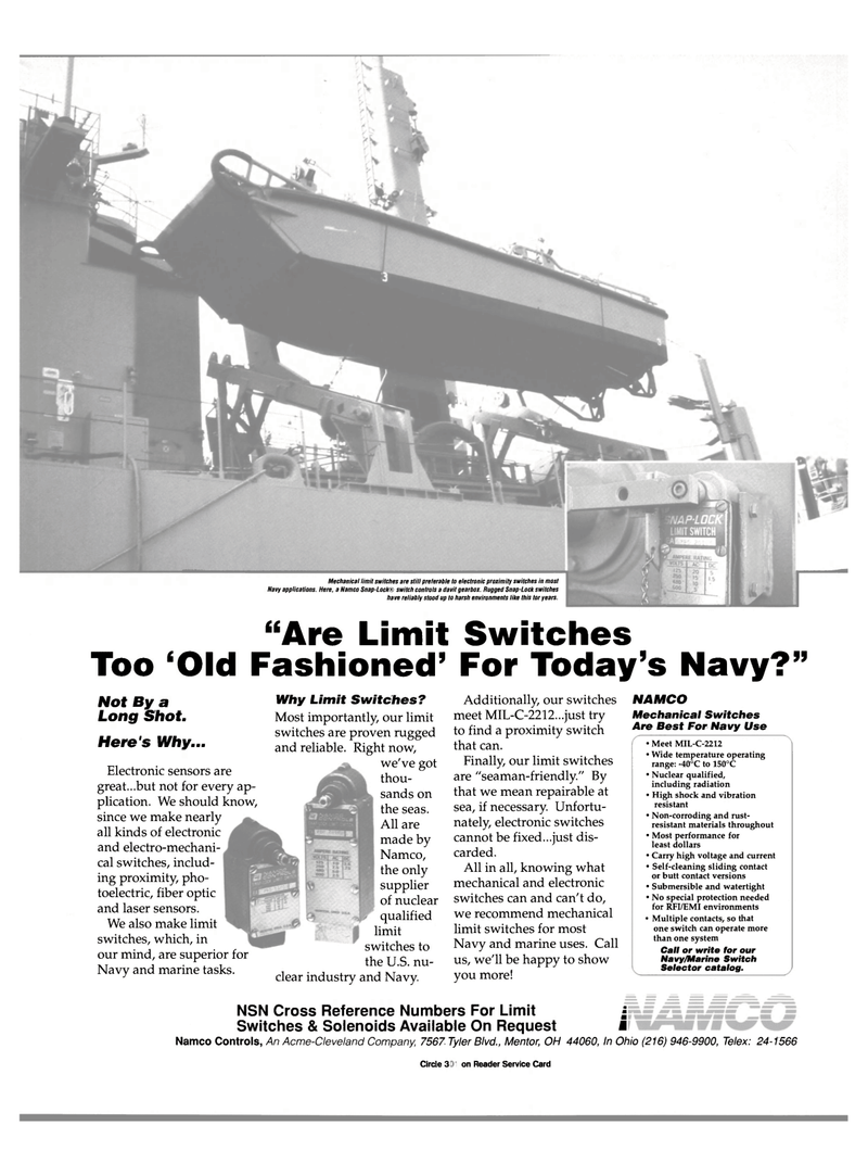 Maritime Reporter Magazine, page 43,  Feb 1989