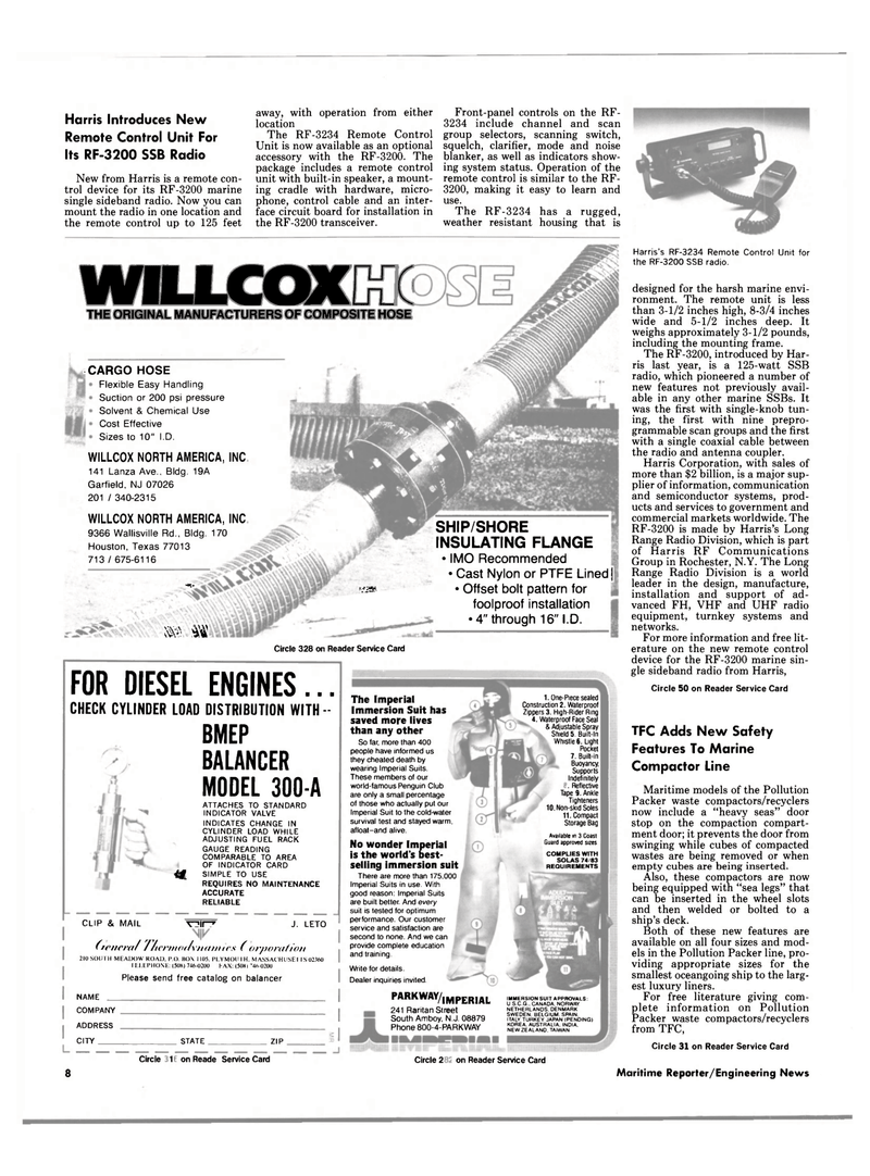 Maritime Reporter Magazine, page 6,  Apr 1989