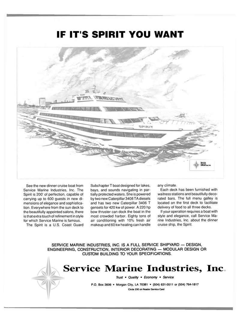 Maritime Reporter Magazine, page 3rd Cover,  Jun 1989