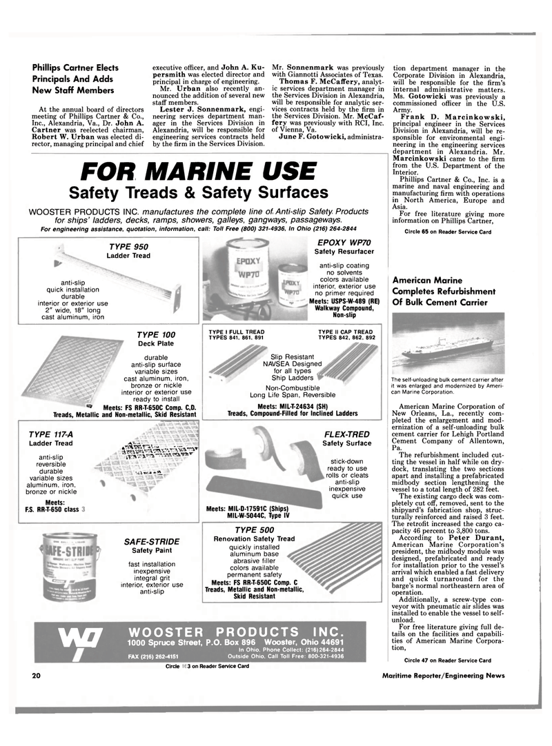 Maritime Reporter Magazine, page 16,  Jun 1989