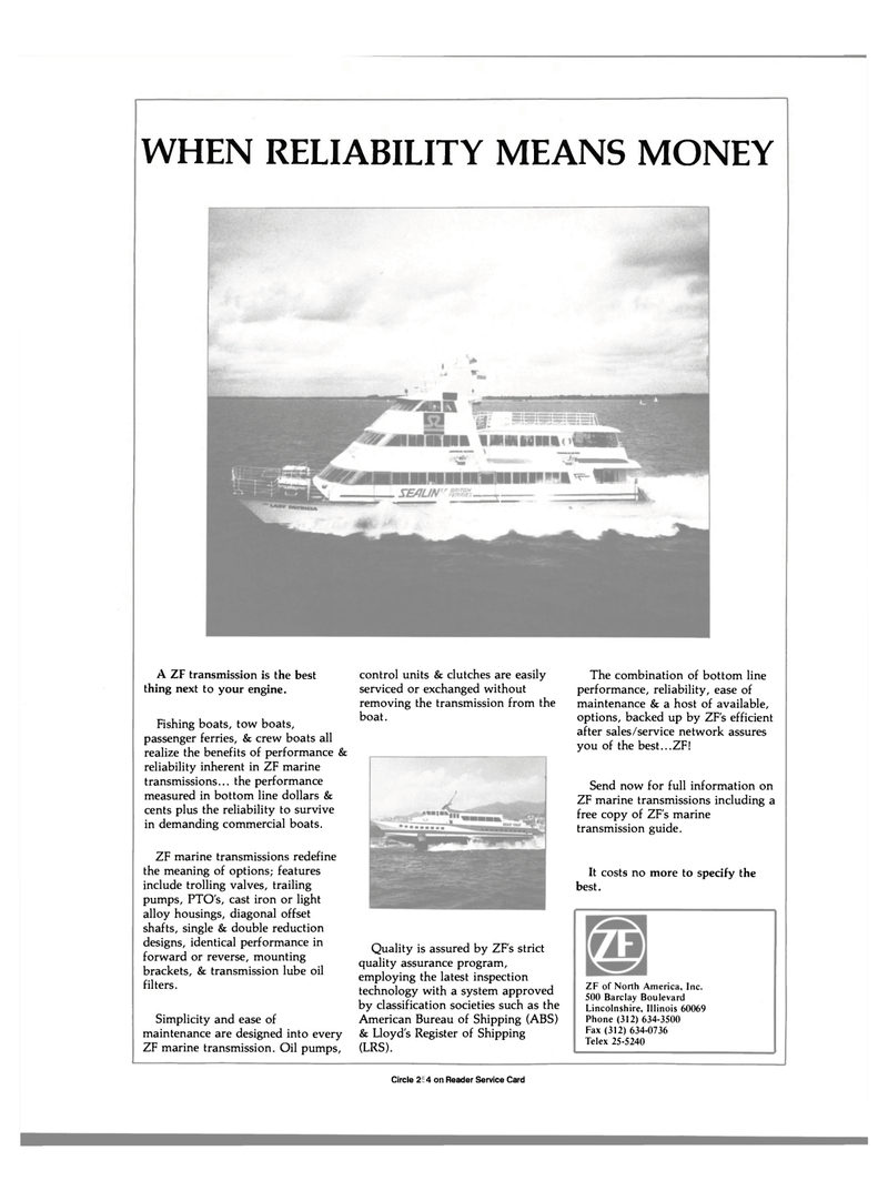 Maritime Reporter Magazine, page 29,  Jun 1989