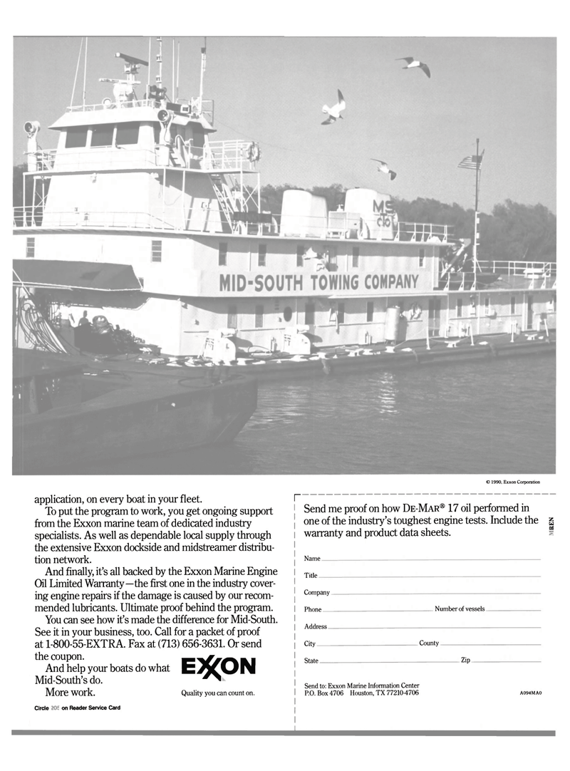 Maritime Reporter Magazine, page 5,  Aug 1990