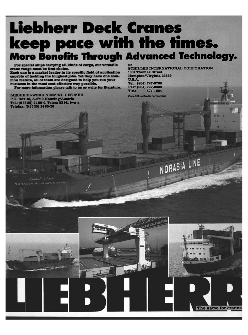 Maritime Reporter Magazine, page 17,  Jun 1991