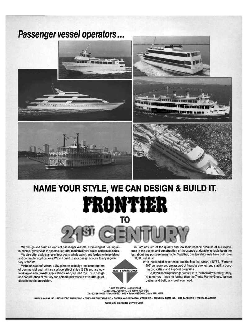 Maritime Reporter Magazine, page 33,  Aug 1991