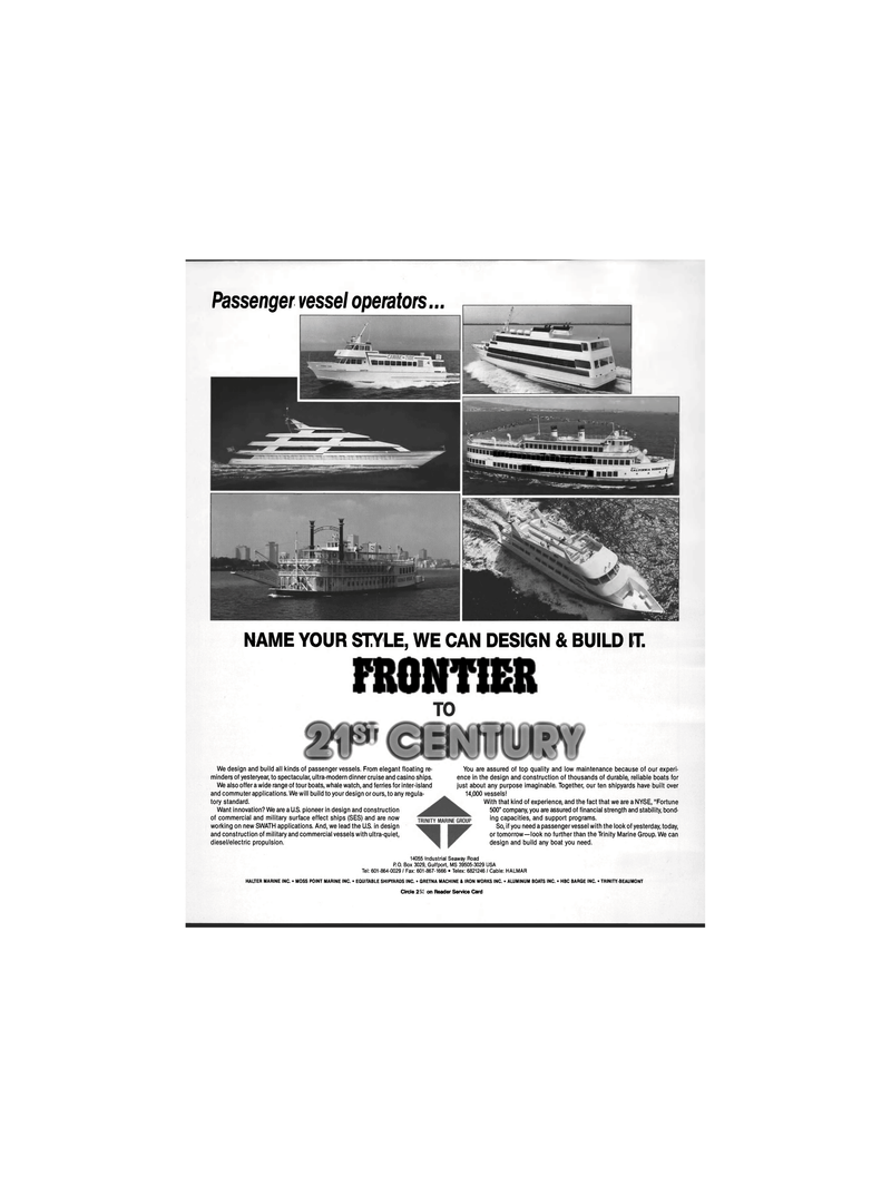 Maritime Reporter Magazine, page 23,  Feb 1992