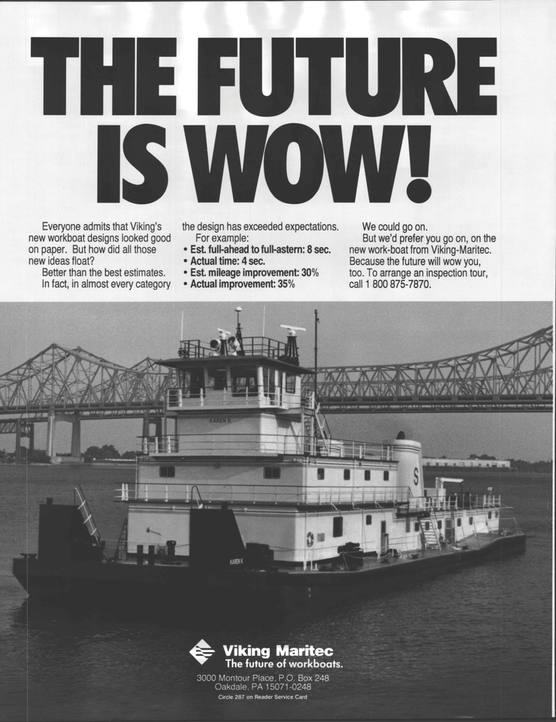 Maritime Reporter Magazine, page 56,  Mar 1992