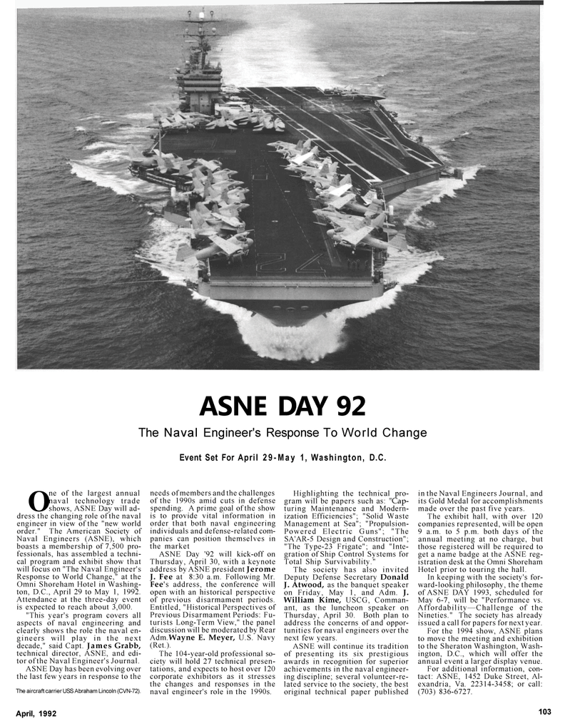 Maritime Reporter Magazine, page 62,  Apr 1992