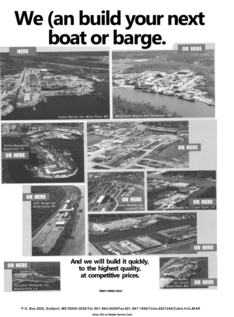 Maritime Reporter Magazine, page 76,  Apr 1992
