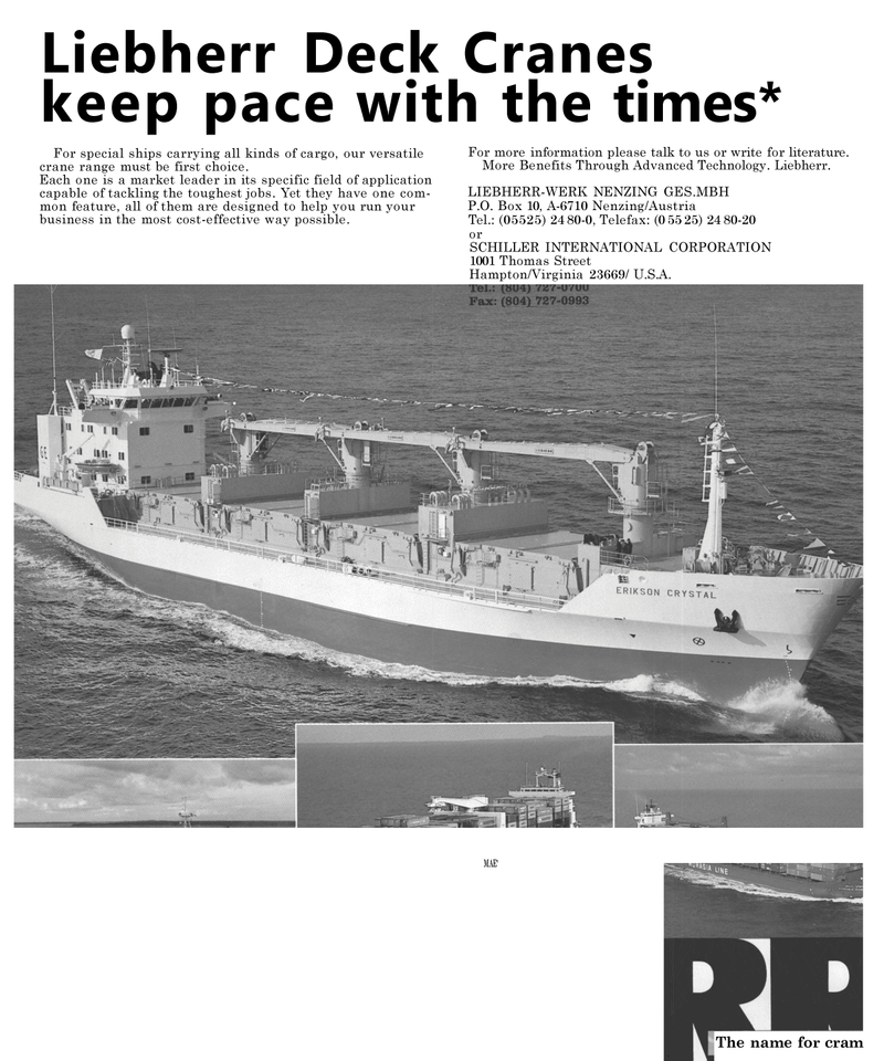 Maritime Reporter Magazine, page 49,  May 1992