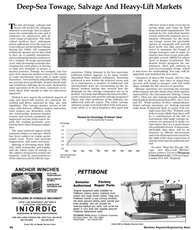 Maritime Reporter Magazine, page 56,  May 1992
