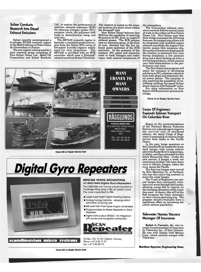Maritime Reporter Magazine, page 116,  Jun 1992