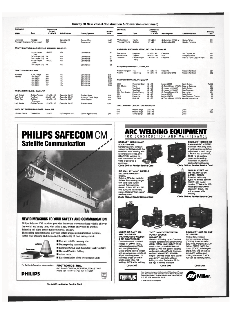 Maritime Reporter Magazine, page 35,  Jun 1992