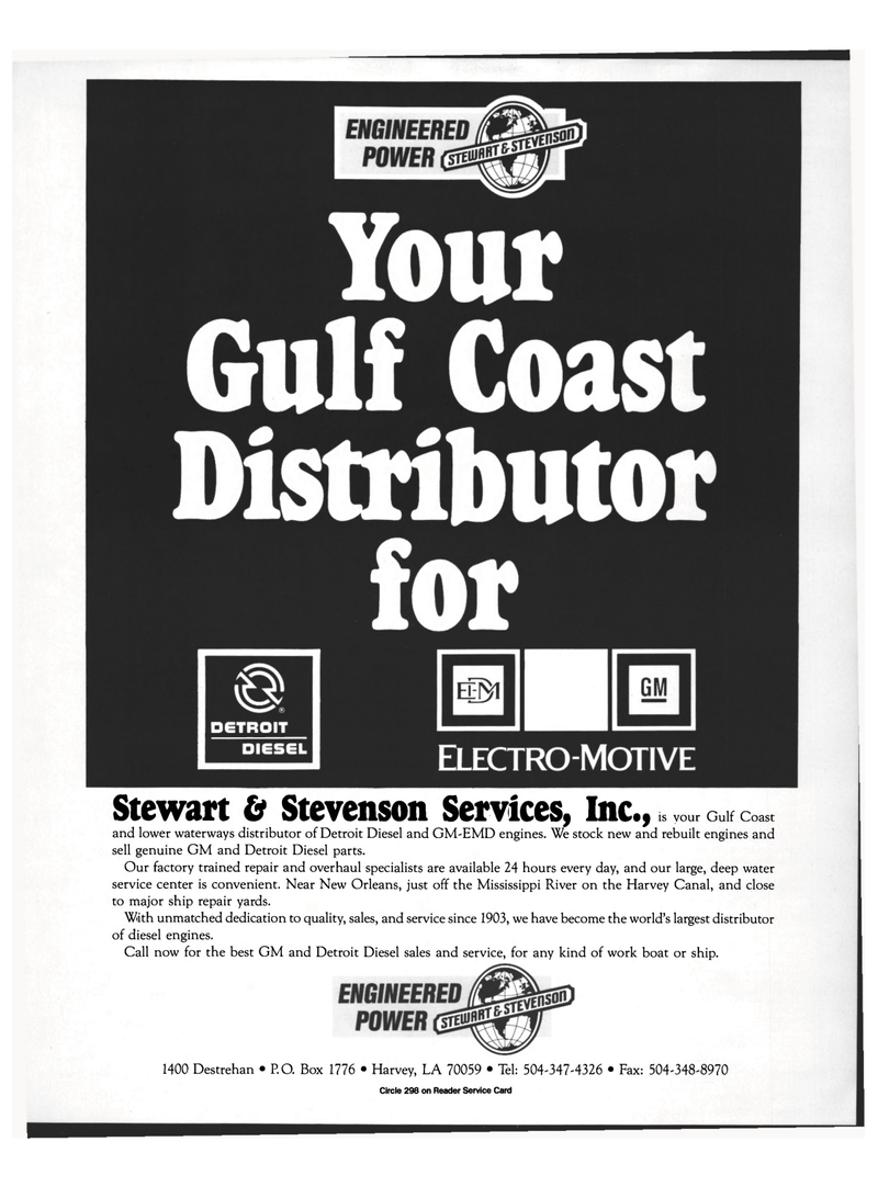 Maritime Reporter Magazine, page 41,  Jun 1992