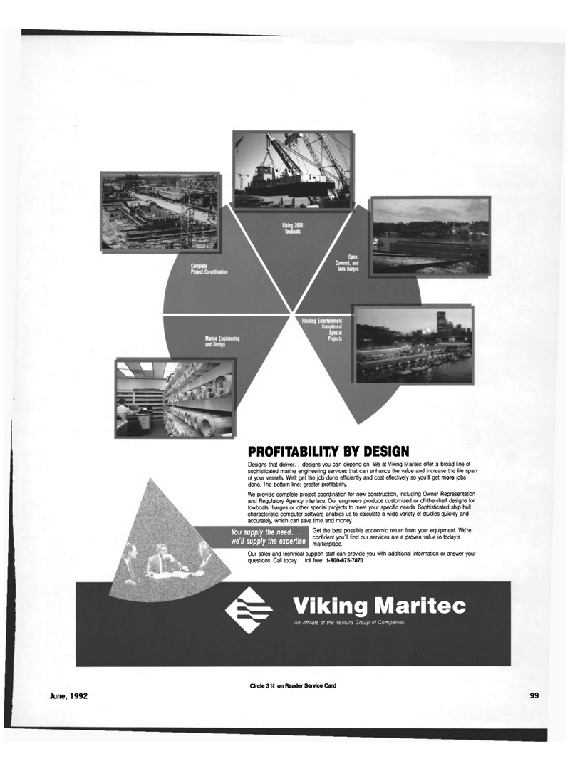 Maritime Reporter Magazine, page 89,  Jun 1992