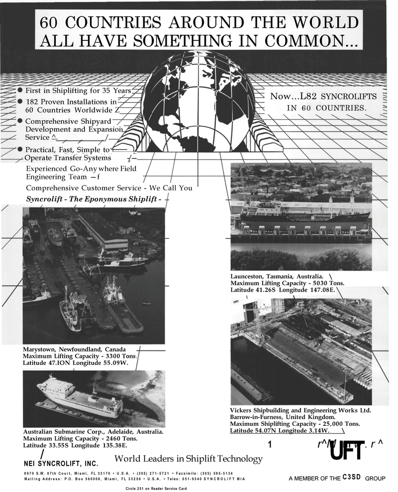 Maritime Reporter Magazine, page 15,  Jul 1992